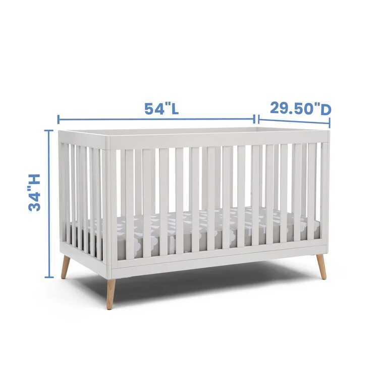 4-in-1 Convertible Crib