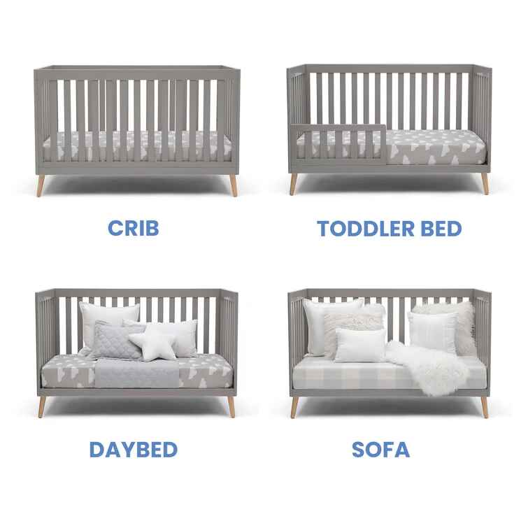 4-in-1 Convertible Crib