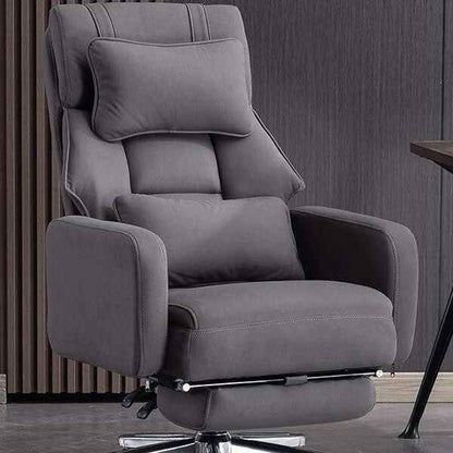 Luxury Swivel Executive Chair with Footrest and Ergonomic Design