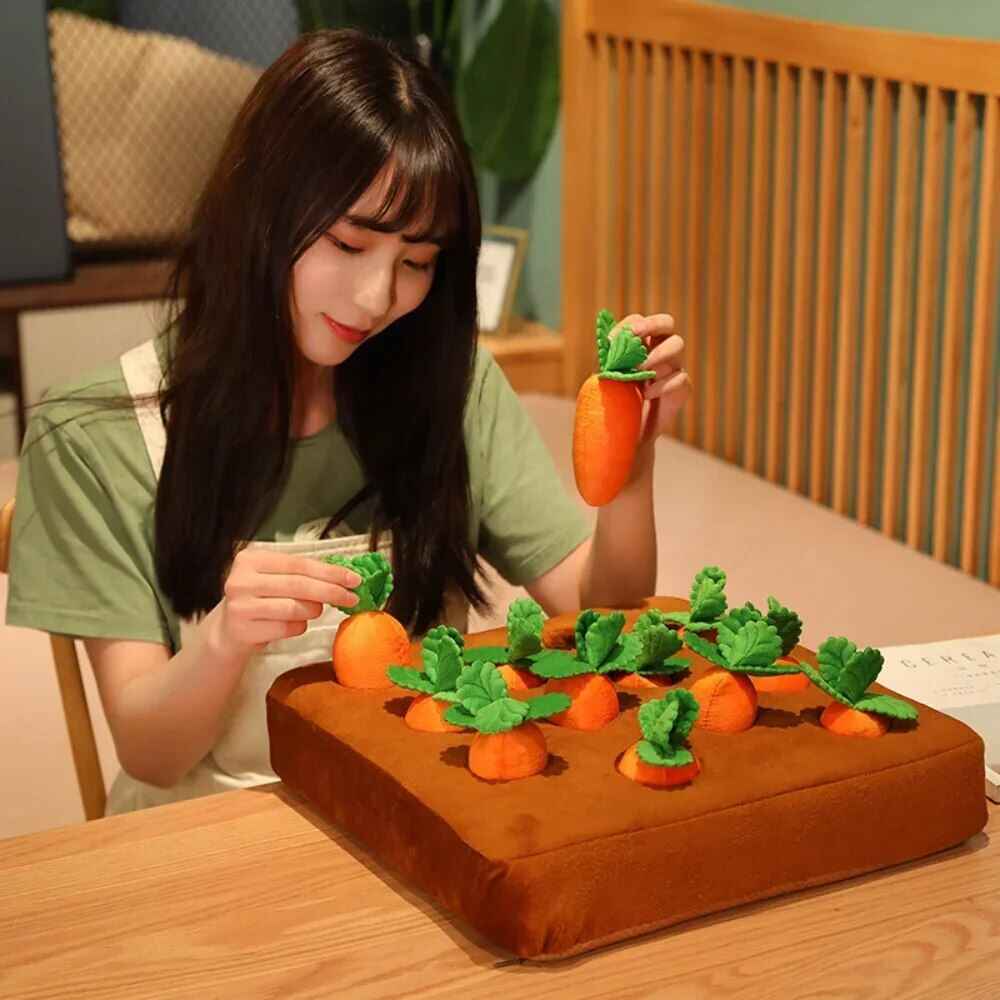 Simulation Children’s Radish Plush Toys Early Education