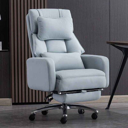 Luxury Swivel Executive Chair with Footrest and Ergonomic Design