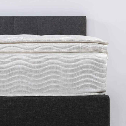 Luxurious 12″ Hybrid Spring Mattress – Ideal for Back and Stomach Sleepers