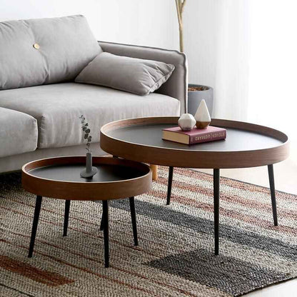 Modern Minimalist Round Coffee Table