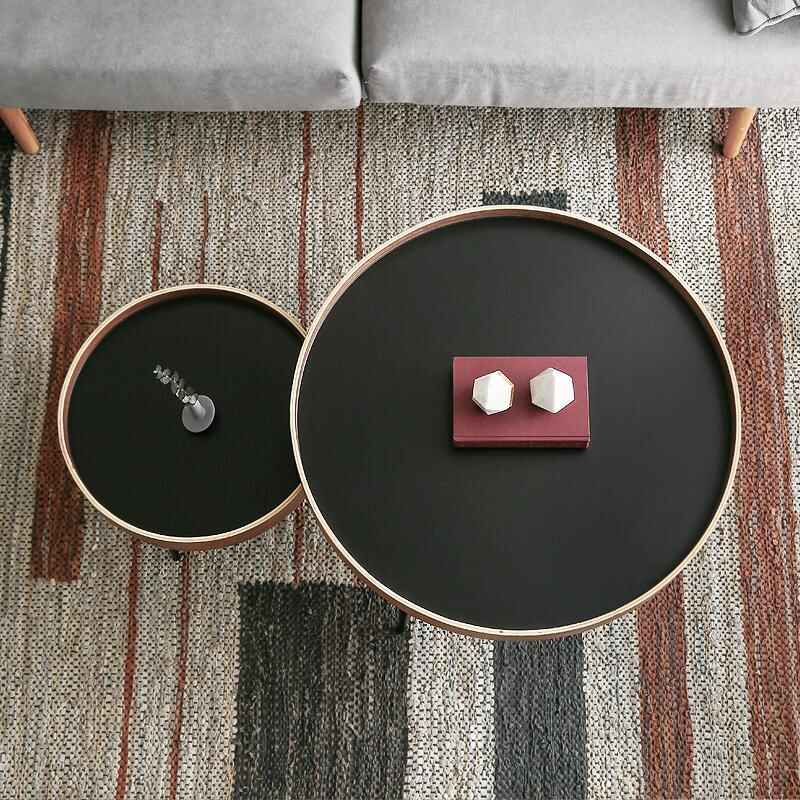 Modern Minimalist Round Coffee Table