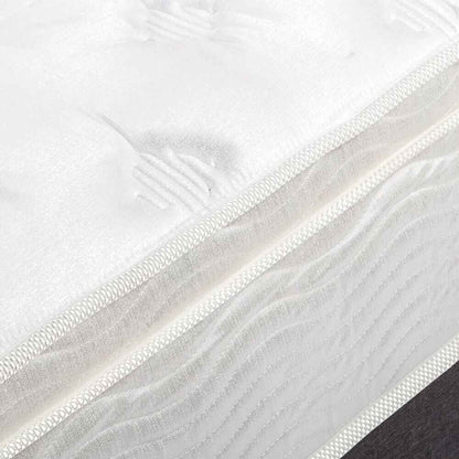 Luxurious 12″ Hybrid Spring Mattress – Ideal for Back and Stomach Sleepers