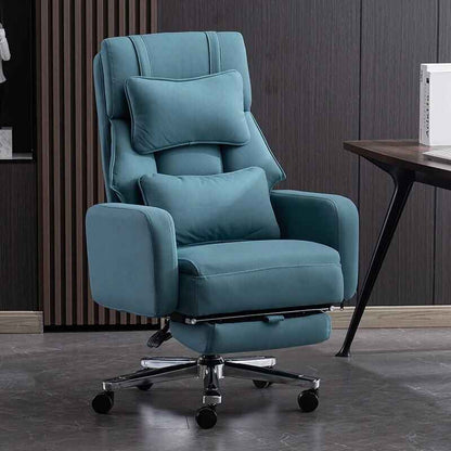 Luxury Swivel Executive Chair with Footrest and Ergonomic Design