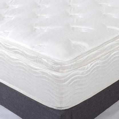 Luxurious 12″ Hybrid Spring Mattress – Ideal for Back and Stomach Sleepers