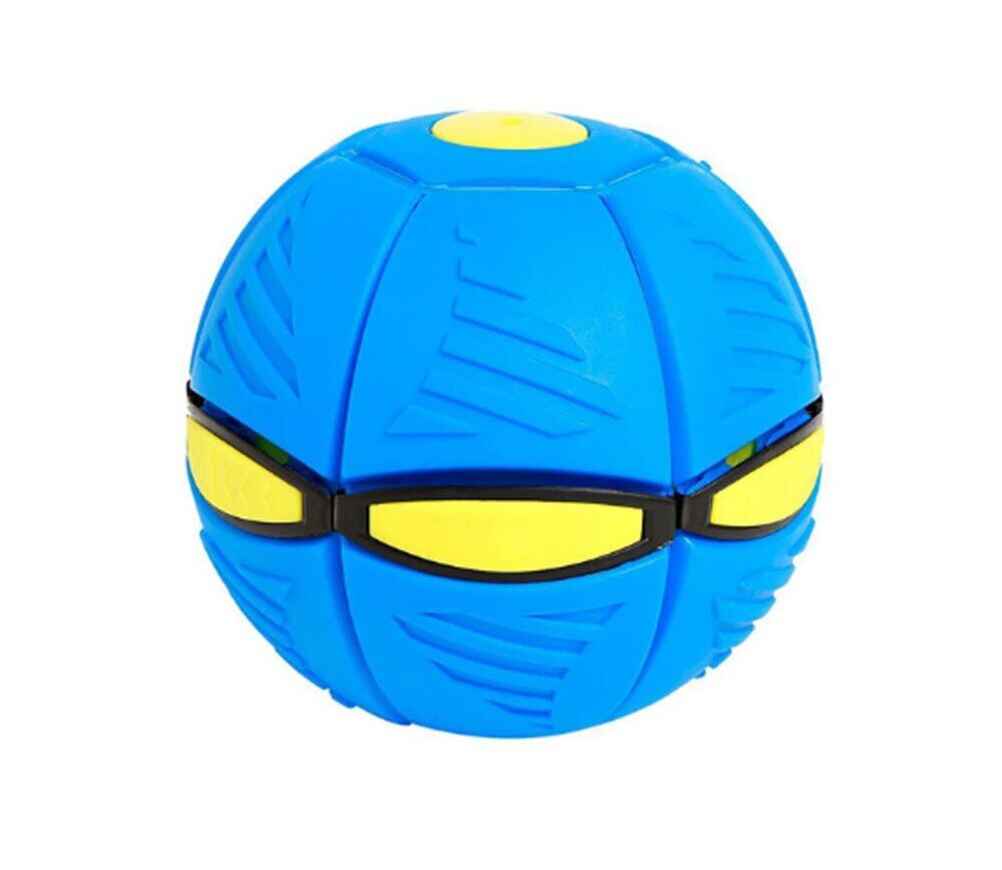 Transforming UFO Disc-to-Ball Flying Toy