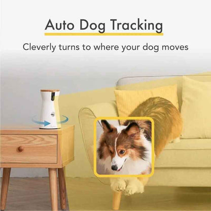 360° View HD Pet Camera with Treat Tossing and Barking Alerts – Perfect for Dog Monitoring