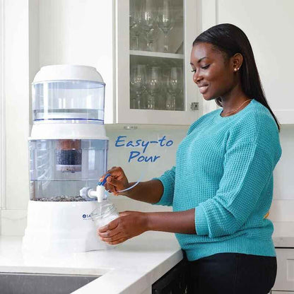 Advanced Countertop Mineralizing Water Filter System – Chlorine and Fluoride Reduction