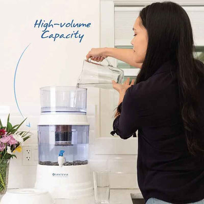 Advanced Countertop Mineralizing Water Filter System – Chlorine and Fluoride Reduction