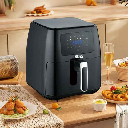 1700W Smart Touch Screen Air Fryer – Large Capacity Multifunction Cooking Pot