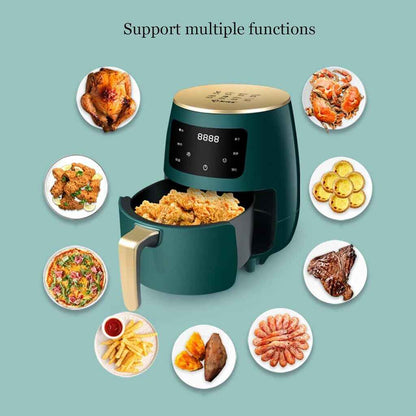 Smart Digital Air Fryer: Oil-Free, Healthy Cooking, with Touch Control & LED Display