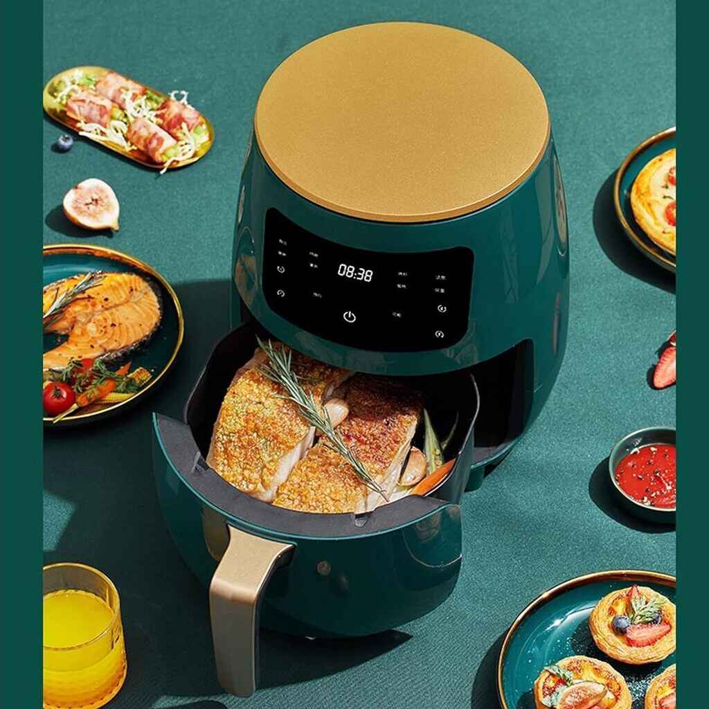 Smart Digital Air Fryer: Oil-Free, Healthy Cooking, with Touch Control & LED Display