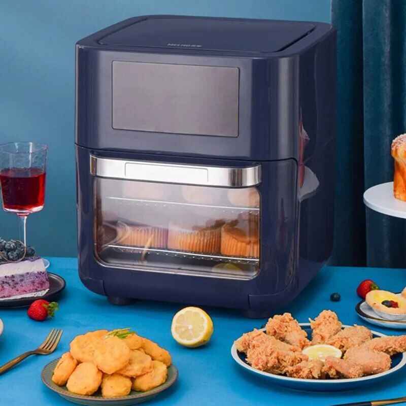 Smart Touch 12L Large Capacity Air Fryer – Oil-Free, Multi-functional, 1500W