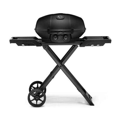 Deluxe Gas BBQ Grill: Portable & Foldable with Temperature Control