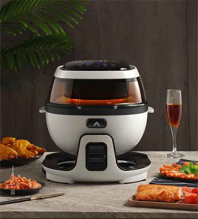 Compact 6L Digital Air Fryer Oven with Advanced Features