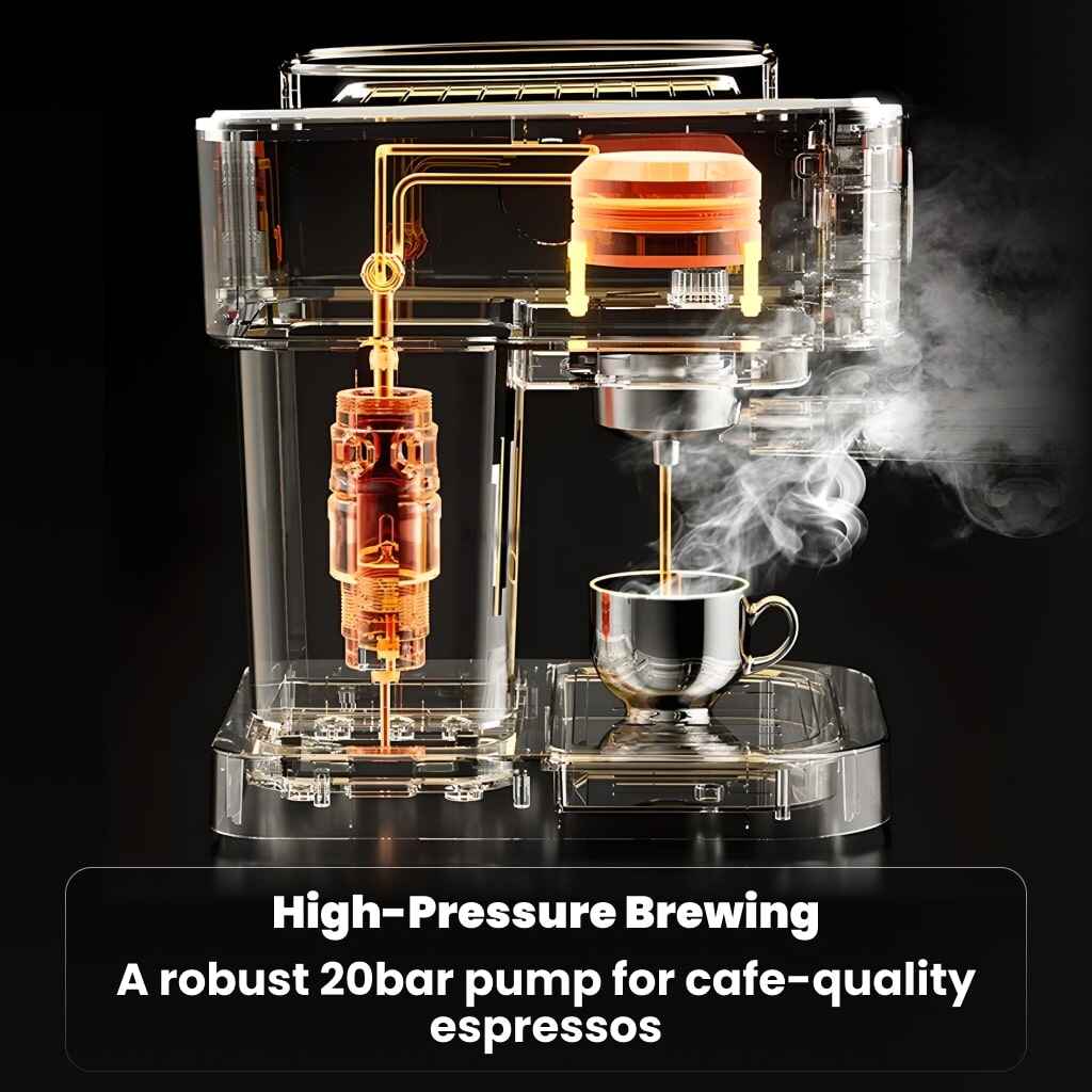 Premium 20bar Espresso and Cappuccino Coffee Maker