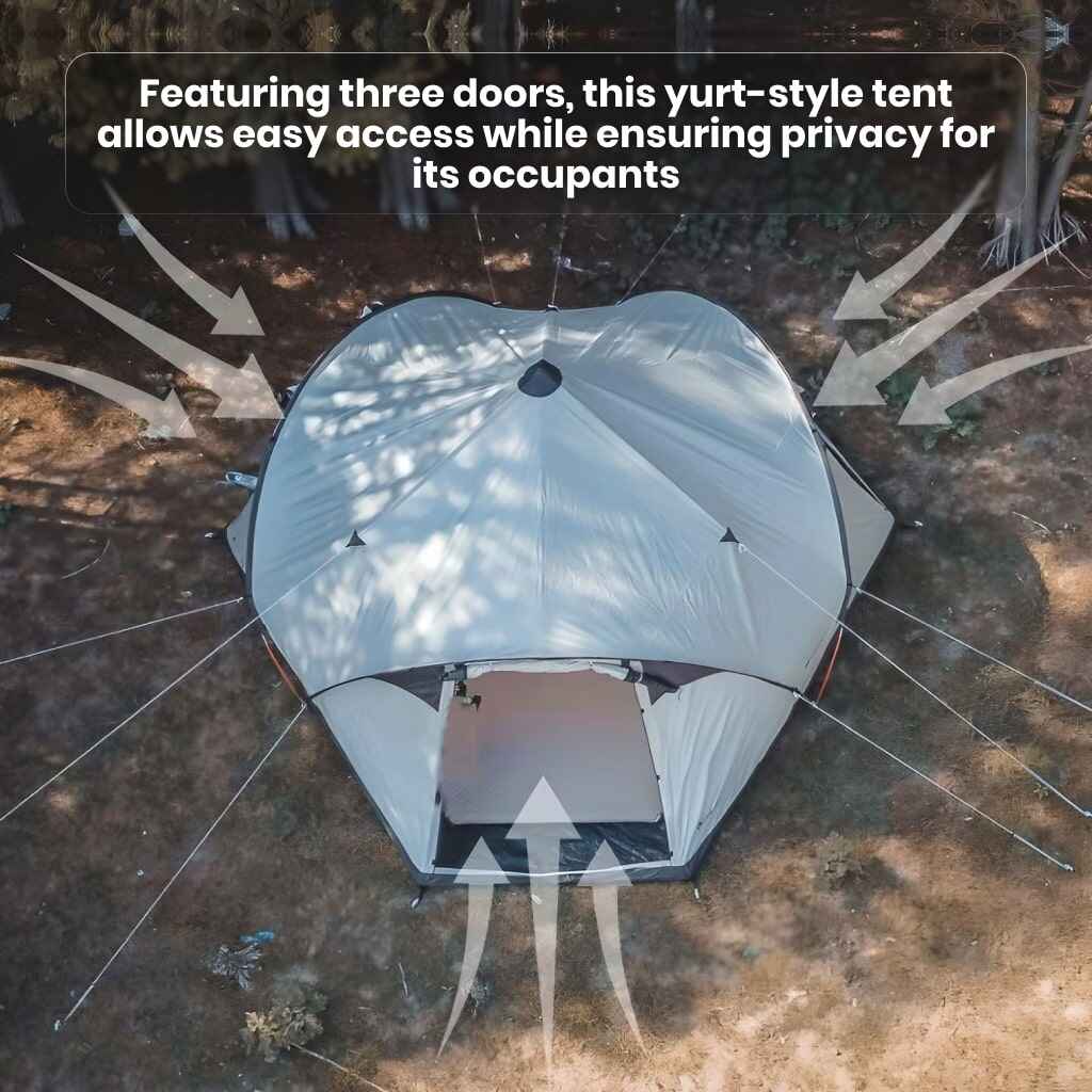 Weather-Resistant Luxury Spherical Camping Tent