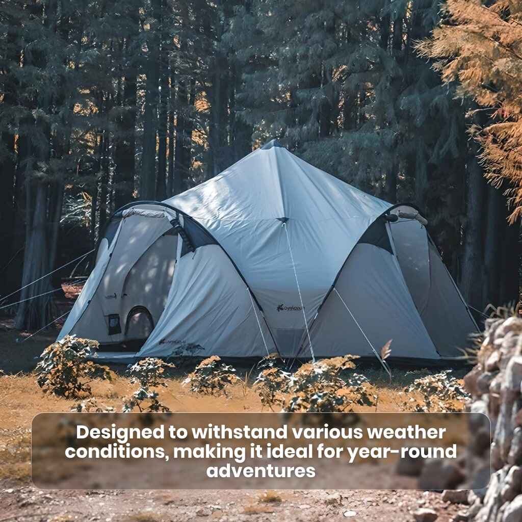 Weather-Resistant Luxury Spherical Camping Tent