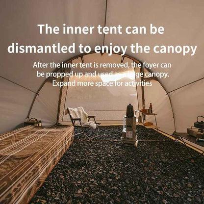 3-4 Person Outdoor Tunnel Tent