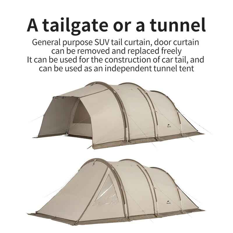 3-4 Person Outdoor Tunnel Tent