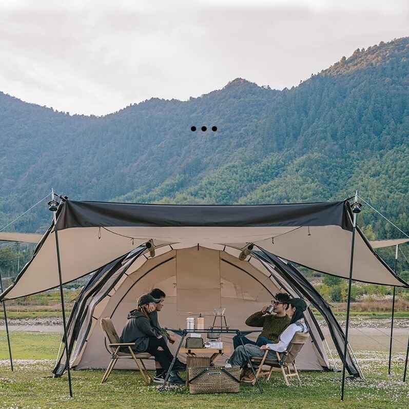 3-4 Person Outdoor Tunnel Tent