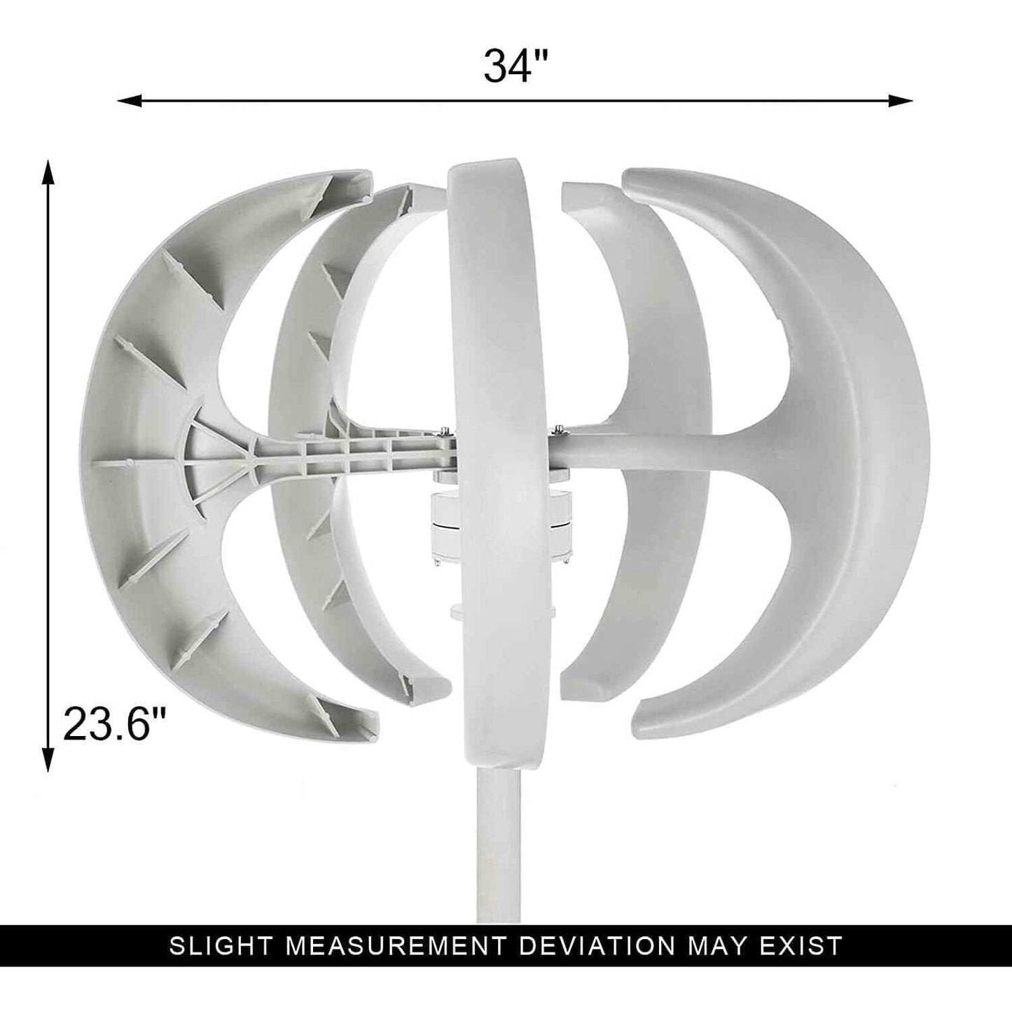 Efficient 3000W Vertical Wind Turbine