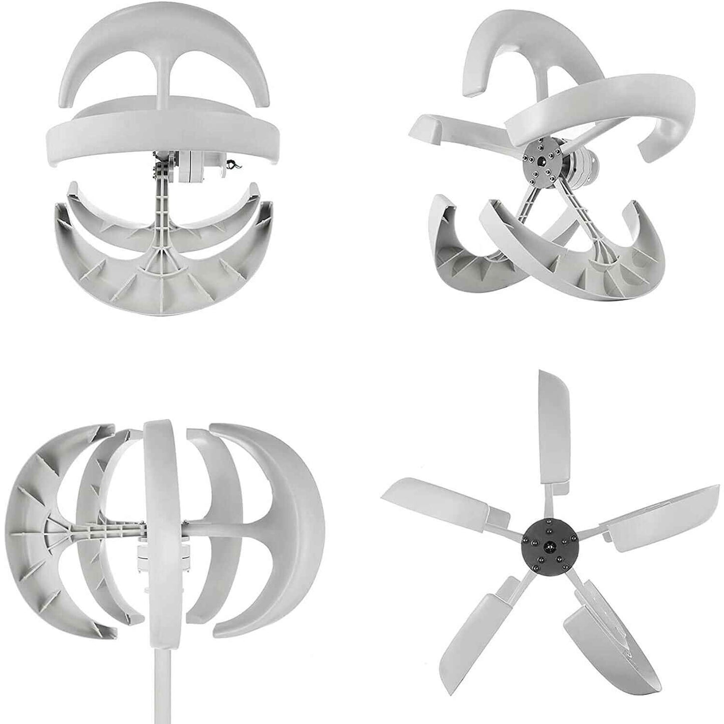 Efficient 3000W Vertical Wind Turbine