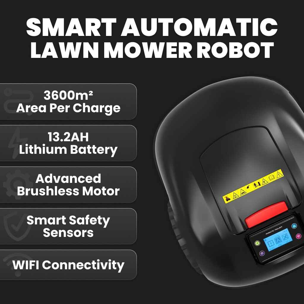 Smart Automatic Lawn Mower Robot – E1600T | Efficient & High-Capacity for Large Gardens