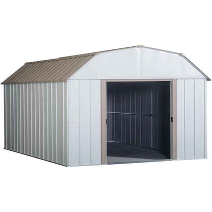 Sturdy 10x14 ft Outdoor Steel Storage Shed - Garden & Utility Solution