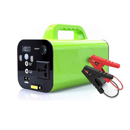 Portable Solar Power Station & Car Jump Starter – 250W/300W Peak, Multi-Functional for Outdoor Use