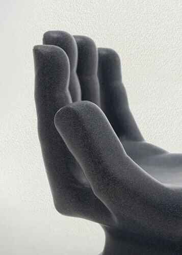 Artistic Hand-Shaped Garden Chair - Unique Sculptural Outdoor Seating