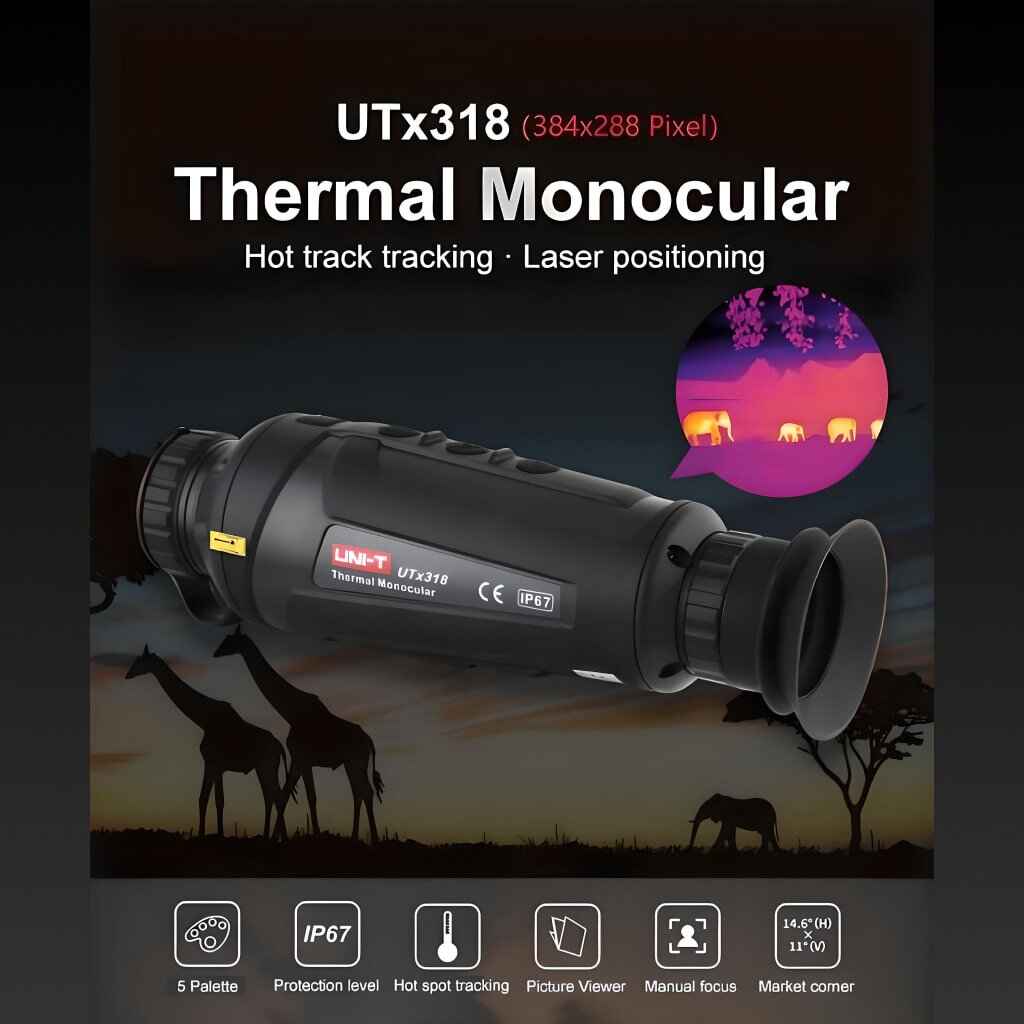 UNI-T UTx318 Thermal Imaging Monocular - Your Ultimate Outdoor Observation Tool