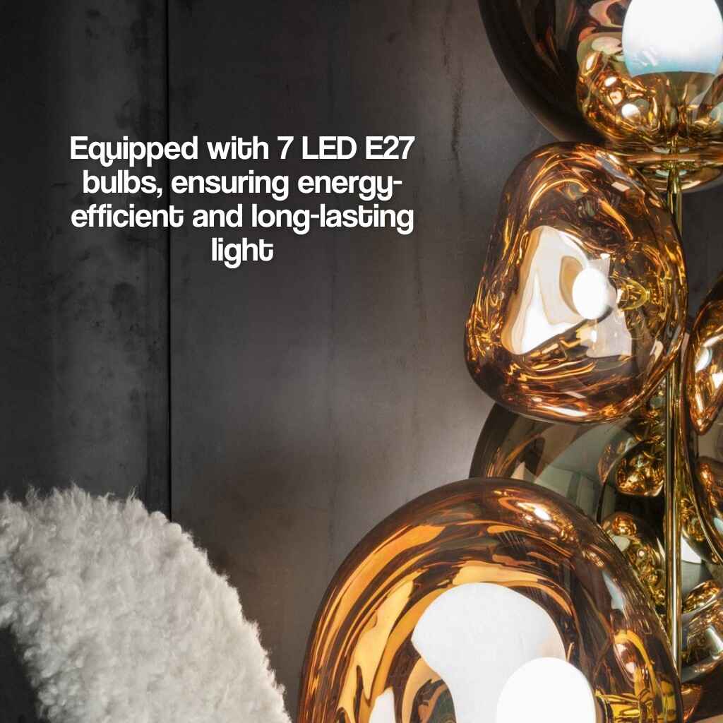 Nordic Lava Led Floor Lamp