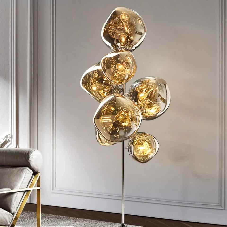 Nordic Lava Led Floor Lamp