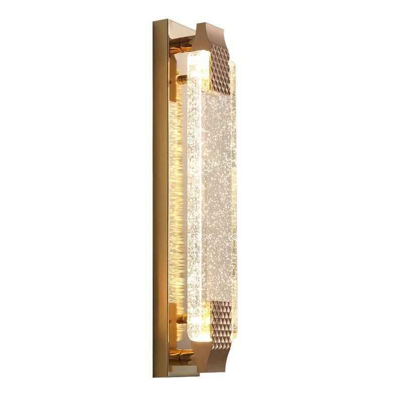 Luxury Crystal LED Wall Lamp – Modern Zinc Alloy Decor Light for Indoor Spaces