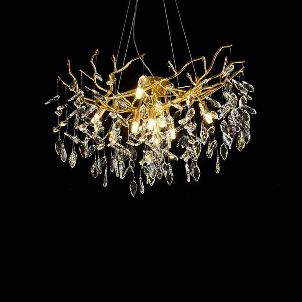 Luxury Modern Crystal Chandelier – Elegant Pendant Lighting for Contemporary Spaces