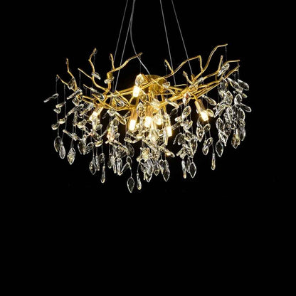 Luxury Modern Crystal Chandelier – Elegant Pendant Lighting for Contemporary Spaces