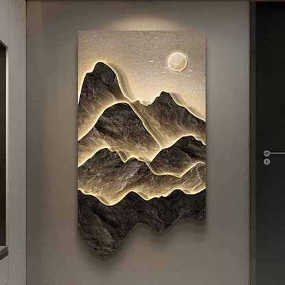 Modern Landscape Luminous LED Wall Hanging Lamp