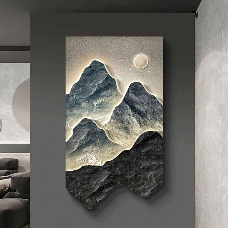 Modern Landscape Luminous LED Wall Hanging Lamp