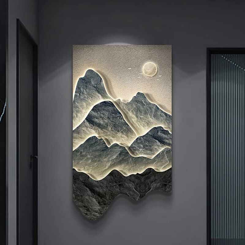 Modern Landscape Luminous LED Wall Hanging Lamp