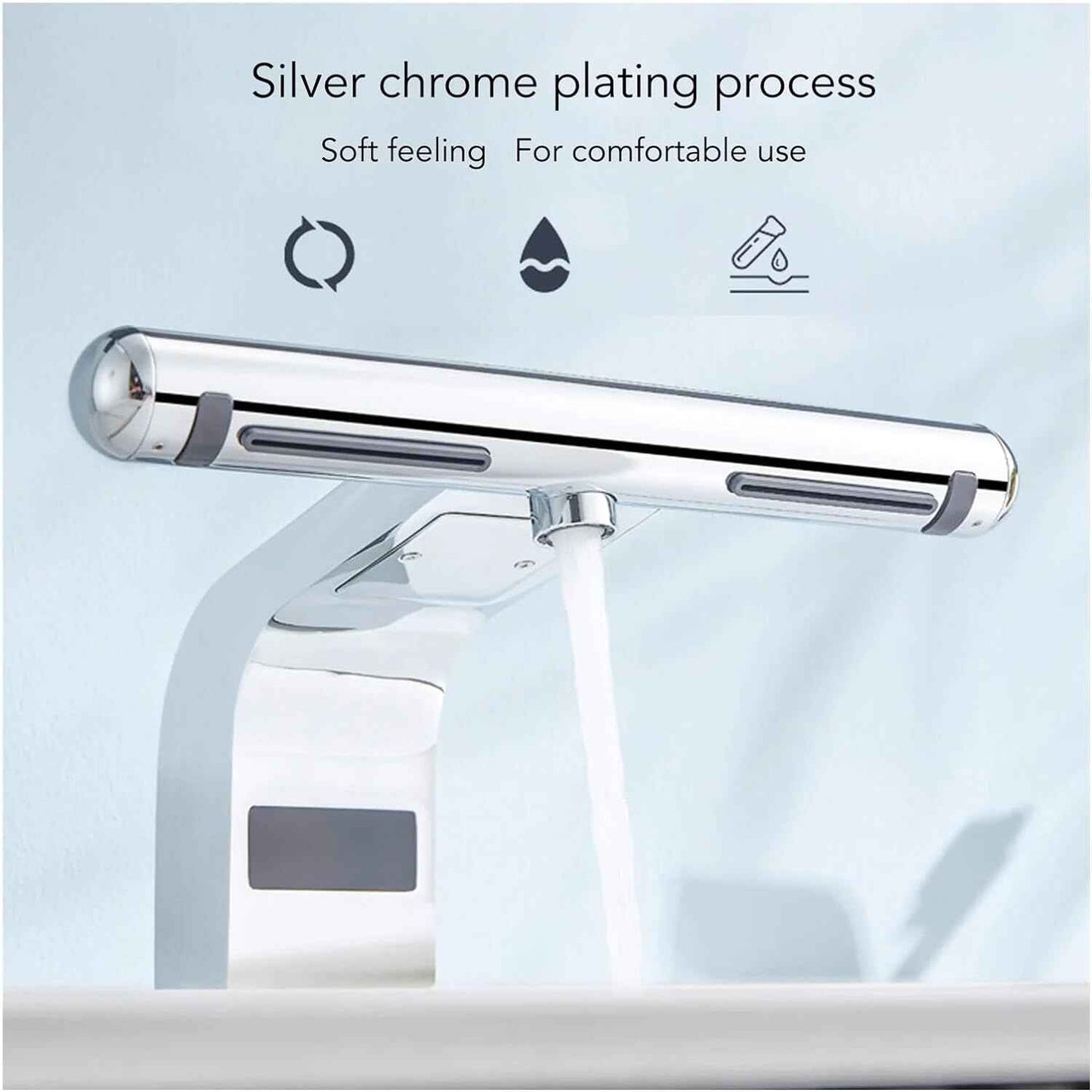 Classic Dual-Function Sensor Faucet with Integrated Air Hand Dryer