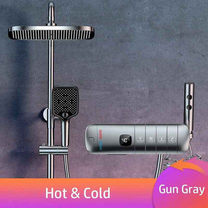 Luxury LED Thermostatic Rain Shower System