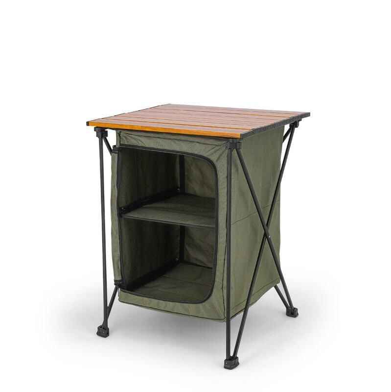 Compact 2-in-1 Outdoor Folding Table & Storage Box