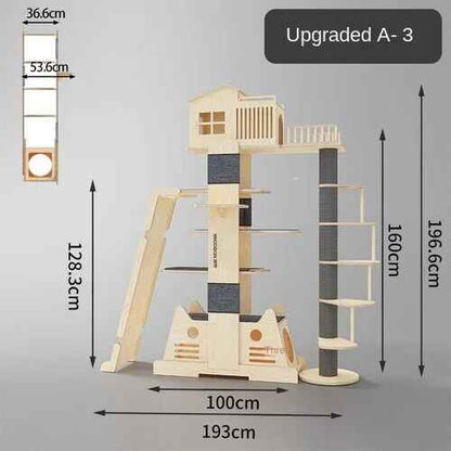 Cat Tree Tower House for Large Cats