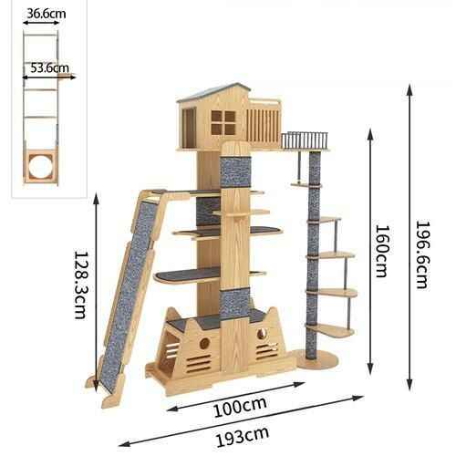 Cat Tree Tower House for Large Cats