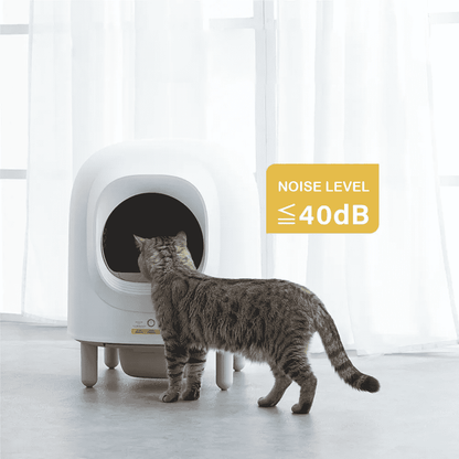 Smart Automatic Self-Cleaning Cat Litter Box with App Control & Eco-Friendly Design