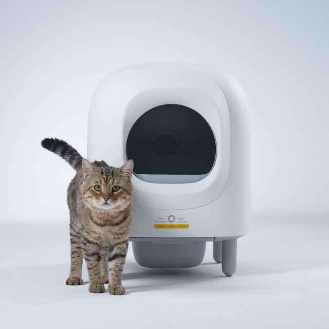 Smart Automatic Self-Cleaning Cat Litter Box with App Control & Eco-Friendly Design