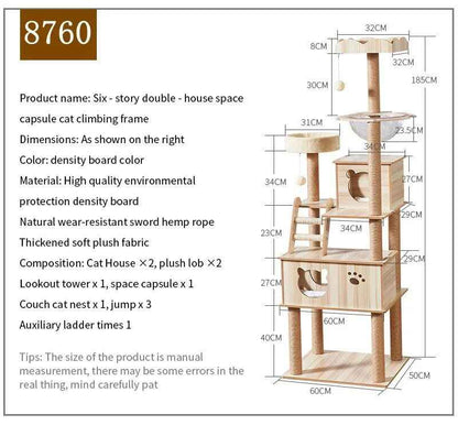 Luxury Cat Tree Tower